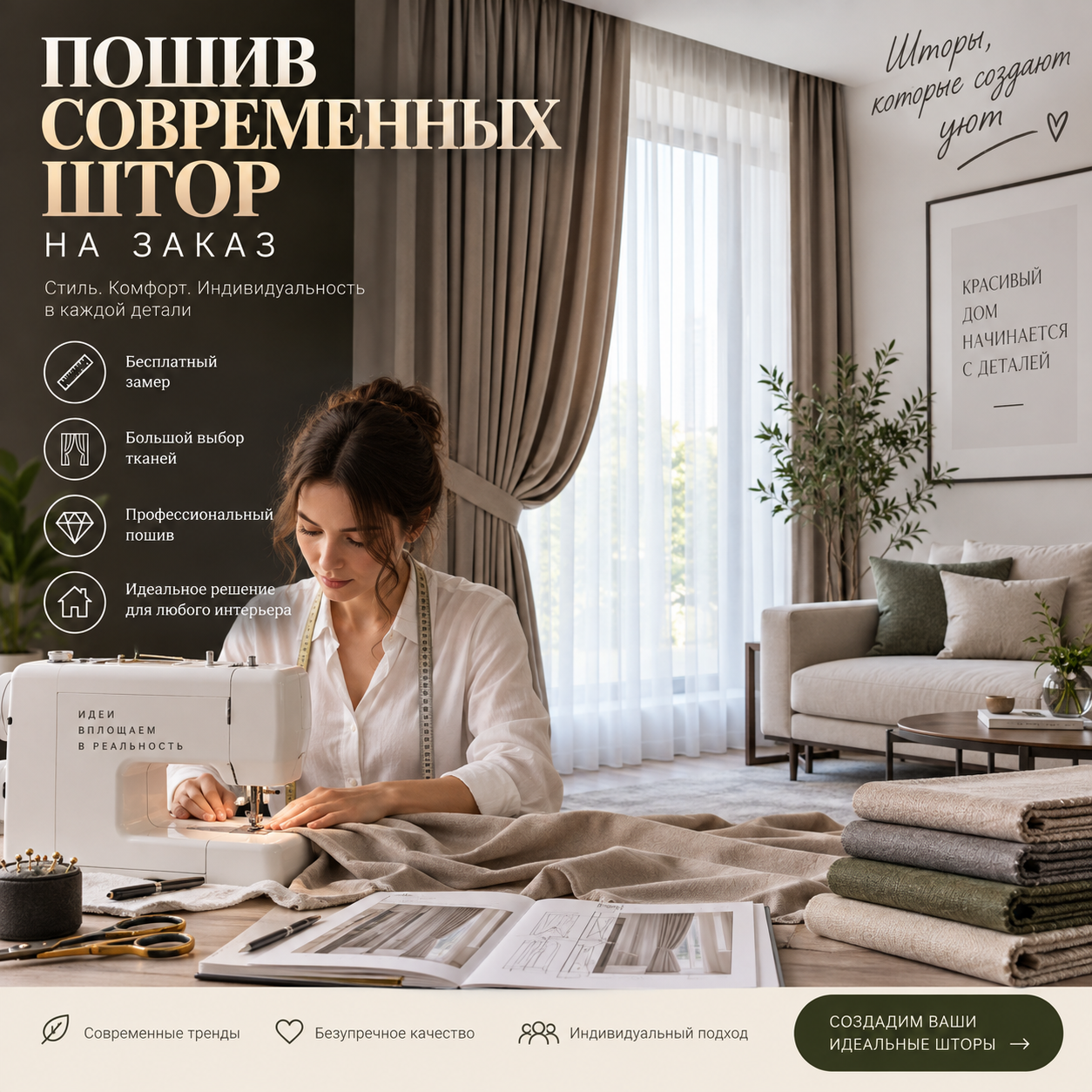 Современные шторы